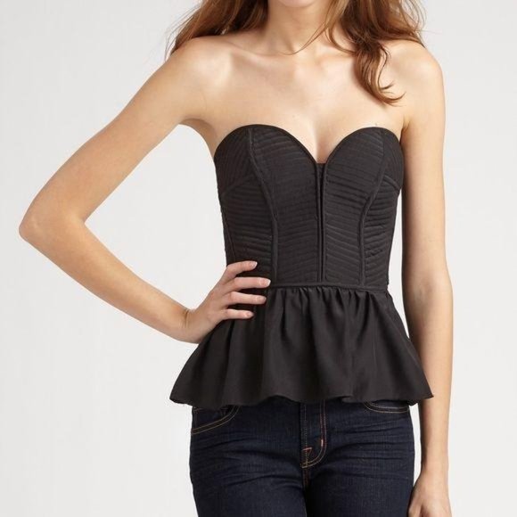 Parker Tops - Parker Silk Corset Top